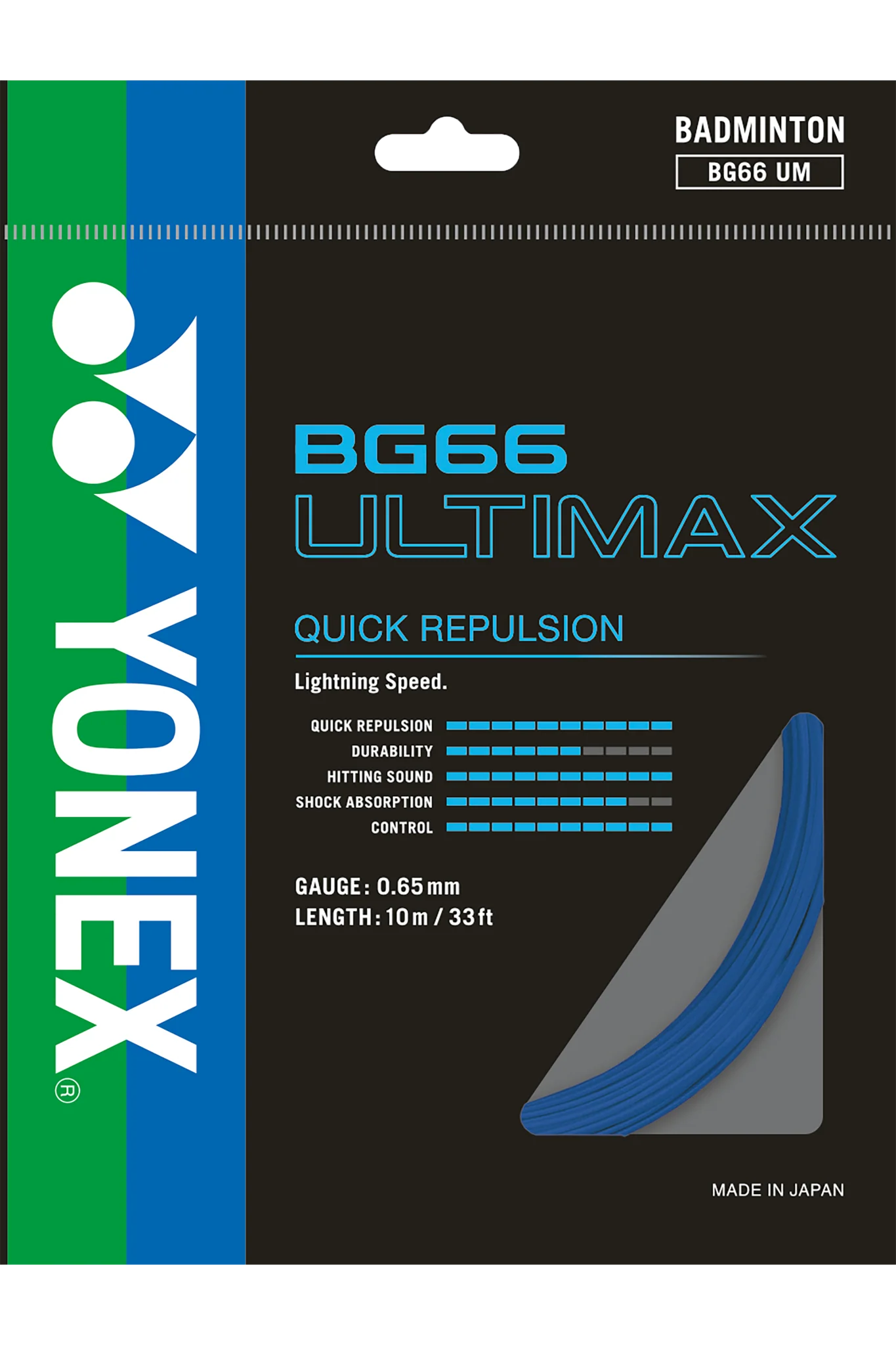 Yonex Badminton String BG66 Ultimax - 10m Set & 200m Reel - Image 4